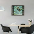 thumbnail image 4 of Nautical Sea Turtle Bathroom Wall Art Turtle Pictures Motivational Wall Decor Turquoise Ocean Theme Canvas Prints Painting Framed Modern Artwork for Kitchen Dining Room Office 16"x12", 4 of 6