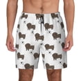 thumbnail image 2 of Goofa Dachshund Dog Printed Men's Swim Trunks Board Shorts Quick Dry Mens Swimming Trunks with Compression Liner,Breathable Fit Hawaii Beach Shorts-X-Large, 2 of 9