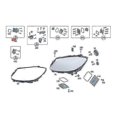thumbnail image 2 of New A2059067904 Right Headlight DRL Daytime Light Module for C Class W205 A205 2019-2021 LED Dual Colour Source, 2 of 5