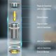 thumbnail image 3 of Brass Chrome Pop-up Sink Drain with Push-Button, Size G 1-1/4, Easy Open/Close System, 3 of 5