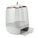 thumbnail image 3 of Contenedor de arroz para cocina, contenedor hermético para almacenar alimentos secos, contenedor para arroz, cubo dispensador de cereales para el hogar, 10000 ml, grande, blanco, 3 of 14