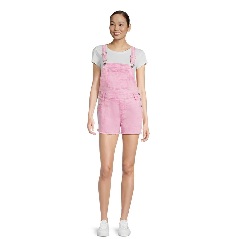 No Boundaries Juniors Denim Shortall Walmart