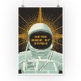 thumbnail image 3 of 8-Bit Space Collection, Astronaut, We Are Made Of Stars (12x18 Wall Art Poster, Room Decor), 3 of 3