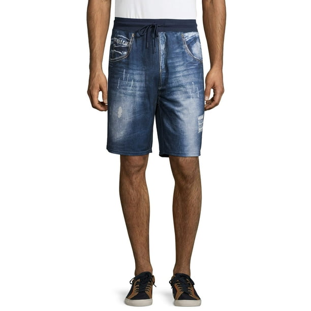 no boundaries men's woven jogger shorts
