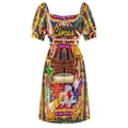 thumbnail image 5 of Circus Carnival Amusement Festival Sleeveless Dress summer clothes dresses for women, 5 of 6