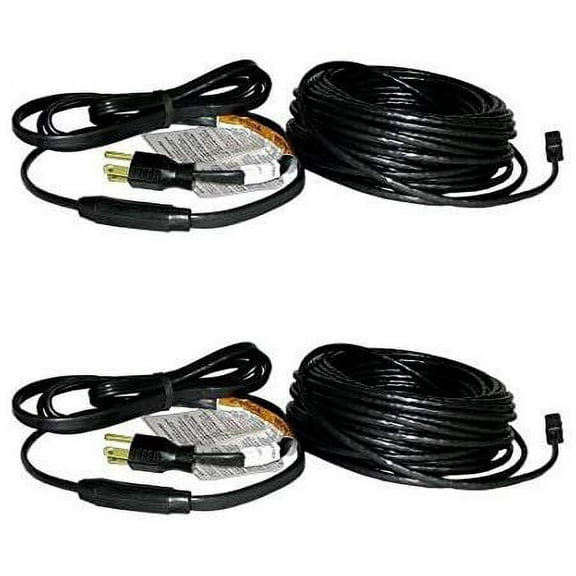 Easy Heat ADKS-500 100-Foot Roof De-Icing Cable - 2 Pack