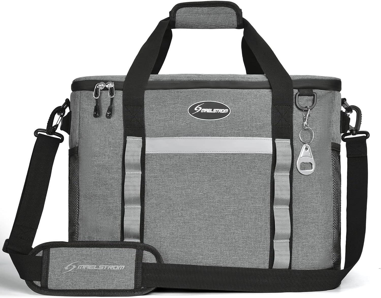 Maelstrom Soft Cooler Bag,Collapsible Soft Sided Cooler,24/30/60/75 Cans Beach Cooler,Ice Chest,Large Leakproof Camping Cooler,Portable Travel Cooler for Grocery Shopping,Camping,Road Trips