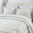 thumbnail image 4 of MarCielo 3-Piece 100% White Cotton Oversized Bedspread Set Coverlet Set Lightweight Quilt Set Sakura, 4 of 9