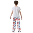 thumbnail image 5 of FORMRS Kids Pajama Pants with Pockets Size 13-14Y Boys Lounge Sleep Bottoms, Playful Strawberries, 5 of 8