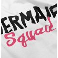 thumbnail image 4 of Mermaid Squad Bachelorette Birthday Youth T Shirt Tee Girls Infant Toddler Brisco Brands 4T, 4 of 5