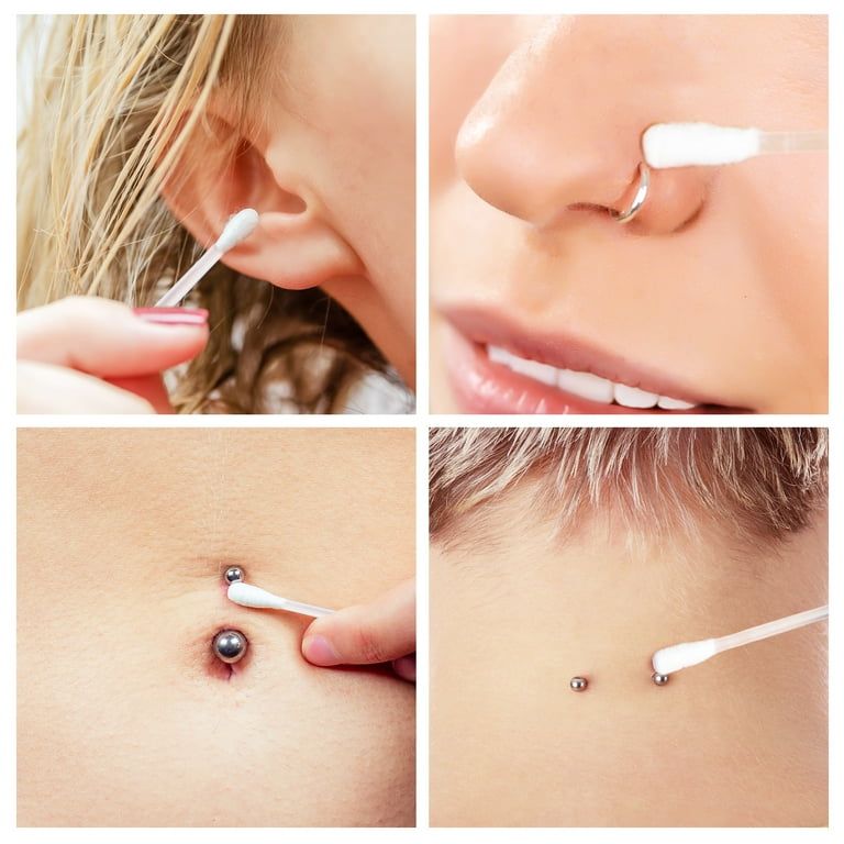 Sterile saline solution shop for nose piercing
