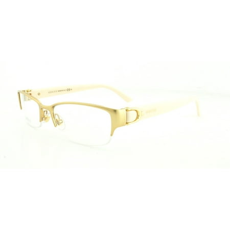 GUCCI Eyeglasses 4254 04TX Matte Gold/ Cream 53MM