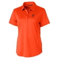 thumbnail image 2 of Women's Cutter & Buck Orange Florida Gators Vault Prospect Textured Stretch Polo, 2 of 3