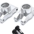 thumbnail image 2 of maskred RCGOFOLLOW Wear Resistant Rear Hub Carrier For 1/16 FMS 16102 Monster Trucks Silver, 2 of 6