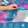 thumbnail image 5 of Yayeee Kitchen Curtains Tier Set of 2 Light Filtering 57"x24" Over Sink Window Panels, Colorful Starfish, 5 of 7