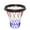 Black, variant on Outdoor Galvanized Chain Net Sport Chain Basketball Net Basketball Targets Net for Indoor and Outdoor