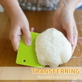thumbnail image 5 of HALJEN Multipurpose B Ench Scraper Bread & Dough Scraper for Baking – Hard Bowl Scraper – Kitchen Tools for Homemade Bread &(Green), 5 of 5
