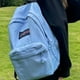thumbnail image 3 of JS Jess mochila mochila escolar mochila bolsa de computadora estudiantes masculinos y femeninos color sólido simple campus viaje impermeable gran capacidad, 3 of 5