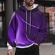 thumbnail image 1 of Sudadera con capucha para hombre, estilo casual, con cuello redondo, estampado, manga larga, blusa de poliéster, 1 of 6