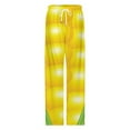 thumbnail image 4 of Corn Cob Print Pajama Pants Comfortable Elastic Waist Pajamas Fashion Sleepwear Bottoms Plus Size Homewear, 4 of 6