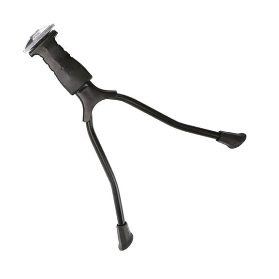 SEWOART Bike Kickstand Black Strong Adjustable Foldable Double Leg Support 1Pc