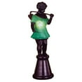 thumbnail image 2 of Meyda Lighting 15.5'H Silhouette Bacchus Boy Accent Lamp, Purple/Blue - 24099, 2 of 2
