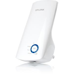 TP-LINK TL-WA850RE 300Mbps Universal Wi-Fi Range Extender, Repeater, Wall Plug design, One-button Setup, Smart Signal Indicator - 2 x Antenna(s) - 1 x Network (RJ-45) WEP/WPA-PSK/WPA2-PSK 1PORT (Best Home Network Setup 2019)