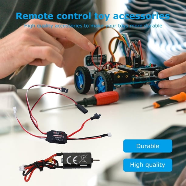 Tmvgtek 050 66T Motor Con Buje + 30A Esc Combo Kits Para 1/24 Rc Crawler Axial Scx24