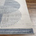 thumbnail image 6 of Mark&Day Area Rugs, 10x14 Lakin Modern Navy Blue Area Rug, Cream Dark Blue Light Slate Carpet for Living Room, Bedroom or Kitchen (9'10" x 14'), 6 of 7