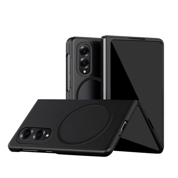 COAROVER Magnetic Skin-Feel Case fit for Samsung Galaxy Z Fold8, Slim Hard PC Shockproof Anti-Scratch Protective Cover,Black