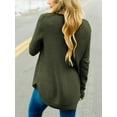 thumbnail image 2 of MOSHU Oversized Sweaters for Women Knitted Pullover Sweater Chunky Womens Tops, 2 of 9