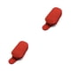 thumbnail image 1 of Scienceny Soporte para gafas de sol, soporte para gafas, suministros para coche, colgador de gafas multifuncional multicolor de cuero PU, Clip Rojo 2piezas, 1 of 6