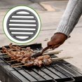 thumbnail image 1 of NIYANGLE Fireplace Cooking Grate Iron Grey Even Cooking Camping Trips 1Pack, 1 of 6