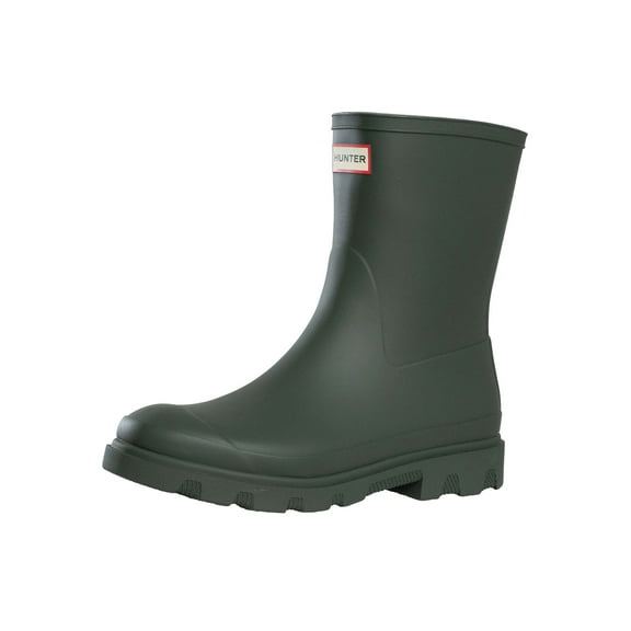 Hunter Downpour Short Wellington Boots, Green