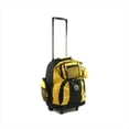 thumbnail image 1 of Transworld 738131-YEL Roll-Away Deluxe Rolling Backpack- Yellow, 1 of 1