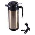 thumbnail image 1 of Niady Bouilloire de Voyage: 800 ML 12 V Portable dans la Voiture en Acier Inoxydable Tasse de Chauffage électrique Eau bouillante Bettle Utilisation de Voyage, 1 of 8