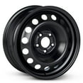 thumbnail image 2 of New OEM Replacement Wheel 16x6.5 in for 2003-2005 Saab 9-3 Painted Black 16 inch Steel Rim, 2 of 5