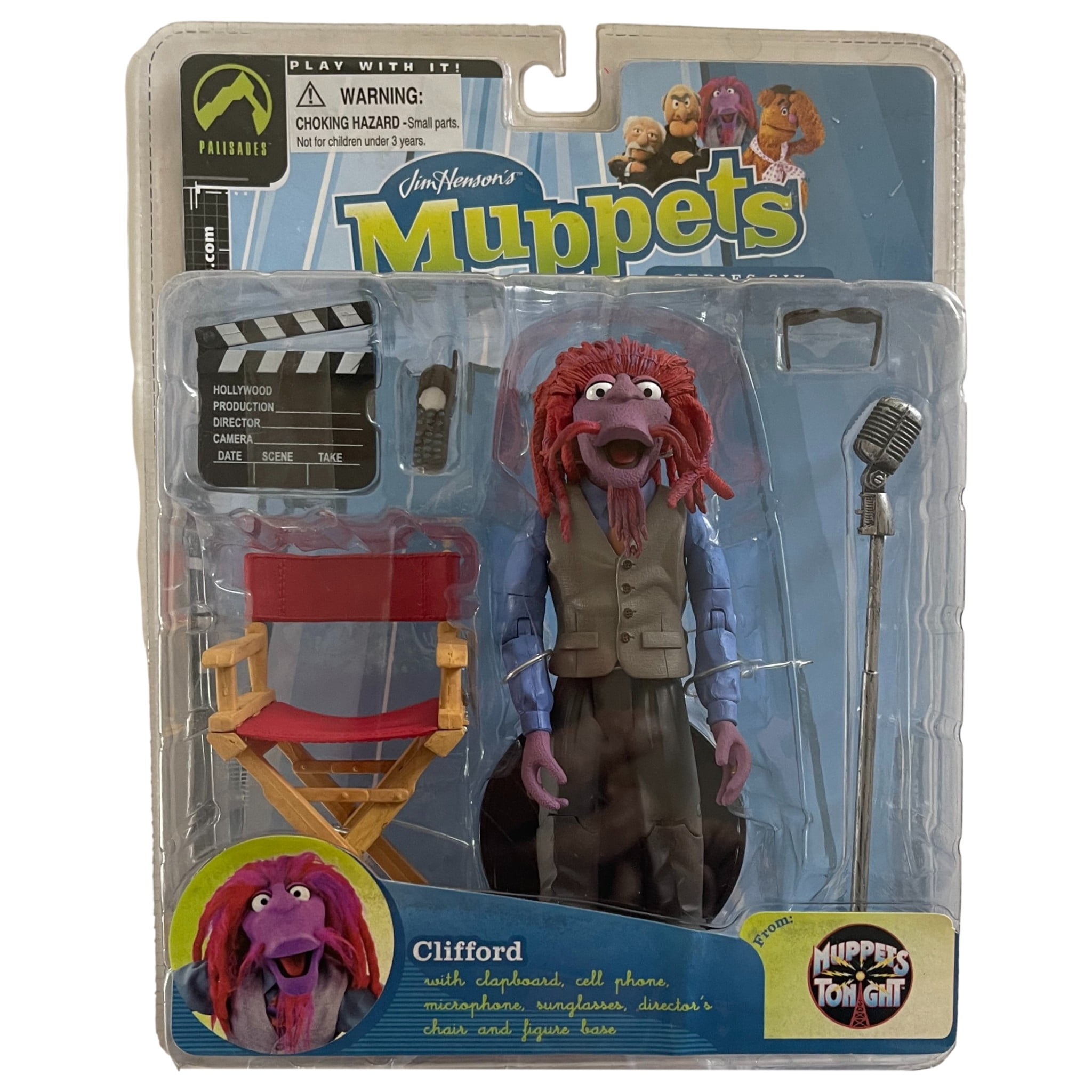 The Muppets Select Series 1 Fozzie Bear & Scooter Action Figure