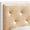 White Champagne, variant on Modway Mia Twin Powder-coated Steel and Fabric Bed in Brown/Gray