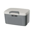 thumbnail image 3 of kowaku Lockable Storage Box Four Digit Password Versatile Large Spacious Household Portable Trunk Locking Container Bin Lockable Box Grey, 3 of 9