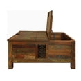 thumbnail image 6 of Moti Trinidad 40" Reclaimed Solid Wood Box Cocktail Table in Multi-Color, 6 of 8