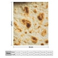 thumbnail image 2 of RKSupls Christmas Throw Blanket,Soft Warm Fannel Burritos Tortilla Blankets Gift for Home Bed Sofa Couch Decor,40x50 in, 2 of 9
