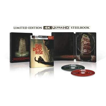 Evil Dead Rise (Walmart Exclusive) (Steelbook) (4K Ultra HD   Blu-ray   Digital Copy), Horror, Warner Bros.