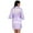 Purple, variant on Women's Satin Sleepwear Robe‌ Gold Glitter Short Kimono for S-2XL Wedding Party Bathrobe