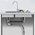 thumbnail image 4 of Kitchen Sink Deodorization Sink Drain Hose Drain Filter Double Tank for Wash Basin Bathroom Sewer Ac, 4 of 5