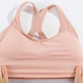 thumbnail image 4 of Toystoory Sujetador de Yoga para mujer, deportes, sujetador con relleno con aumento, camisetas sin mangas, chaleco, entrenamiento, Fitness, Uniforme atlético Rosado S, 4 of 6