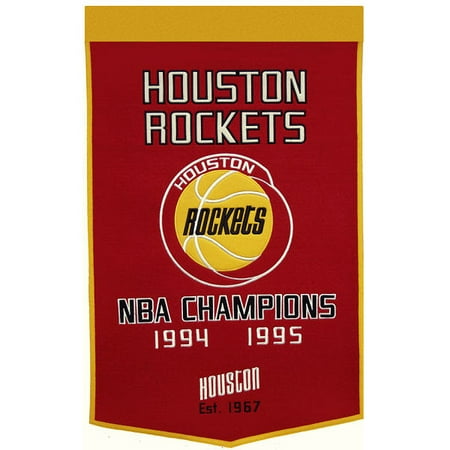 Super Bowl Dynasty Banner - NBA Houston Rockets 2' x 3' Dynasty Banner