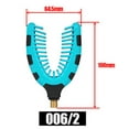 thumbnail image 2 of fishing rod holder MPR bracket head Various styles Safe pole Method Feeder Rest, 2 of 10