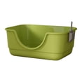 thumbnail image 1 of Caja de arena para gatos Yuyangstore antisalpicaduras gran capacidad verde, 1 of 8