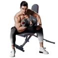 thumbnail image 4 of Weight Bench,800LBS Foldable Workout Bench,Adjustable Strength Training Bench for Full Body Workout,11 Adjustable Backrests,Incline Decline Bench Press,for Home Gym Dumbbell Exercise, 4 of 16